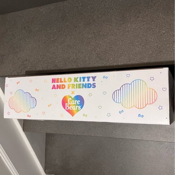 Hello Kitty & Friends x Care Bears Cheer Bear Special Collector Set,Set of 3,NIB - Picture 12 of 16